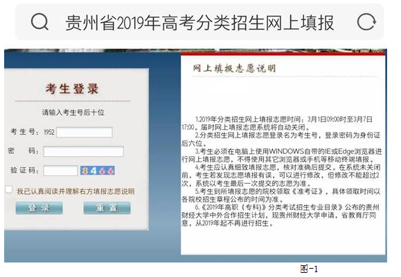 贵州护理职业技术学院2019年分类考试招生网上填报操作指南-登陆.png