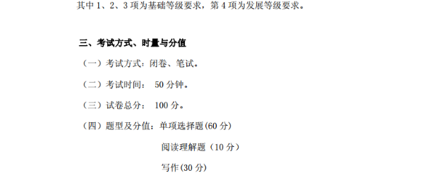 长沙航空职业技术学院2019年单独招生考试大纲（语文）.png