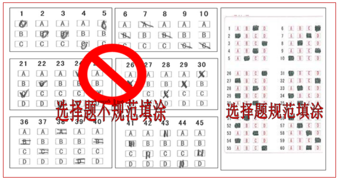 選擇題填涂示例：.png