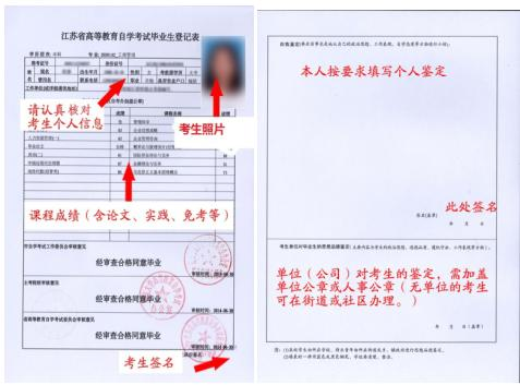 2019年下半年江苏省自考毕业申请的相关说明