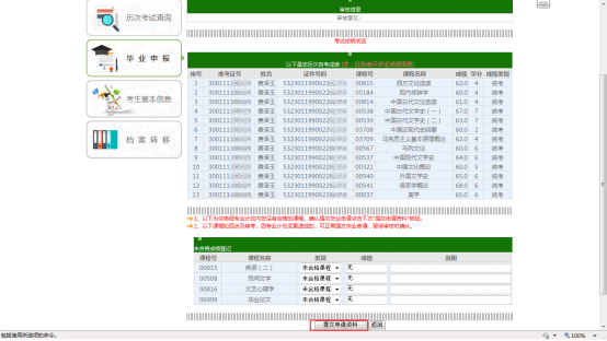 云南省自学考试毕业申请流程图解