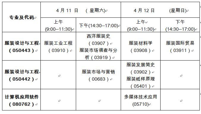 吉林省2020年4月自学考试开考计划说明